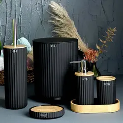 ست بهداشتی لاکچری arrow ترکیه رنگ مشکی