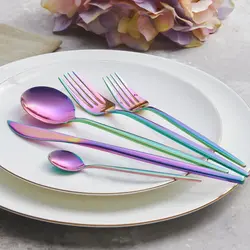 سرویس قاشق و چنگال 30 پارچه کاراجا Orion هفت رنگ