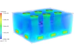تنفس مداوم بیمار کرونایی در اتاق تمیز، شبیه سازی با انسیس فلوئنت
