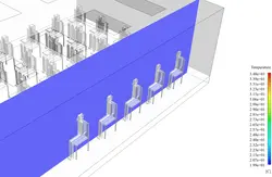 اندازه گیری ریسک هوابرد کرونا در کلاس درس، شبیه سازی با انسیس فلوئنت