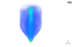 اسپری خشک کن ، شبیه سازی با انسیس فلوئنت