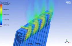 انتقال حرارت رادیاتور در اتاق، شبیه سازی با انسیس فلوئنت