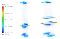 گازی سازی در محفظه گسیفایر، شبیه سازی با انسیس فلوئنت