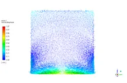 سیستم گرمایش از کف، شبیه سازی با انسیس فلوئنت