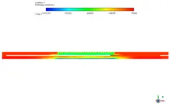 انجماد فولاد مذاب در محفظه انجماد، شبیه سازی با انسیس فلوئنت