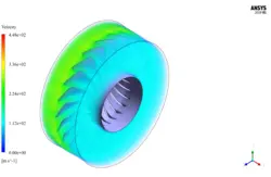 کمپرسور جریان محوری (روتور NASA 37)، شبیه سازی با انسیس فلوئنت