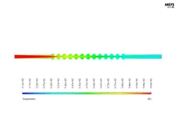صدا خفه کن صفحه ای، شبیه سازی با انسیس فلوئنت