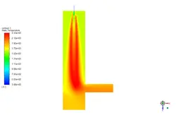 پیش‌بینی آلاینده در محفظه احتراق، شبیه سازی با انسیس فلوئنت