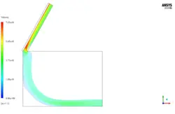 دودکش خورشیدی برای سیستم HVAC اتاق، شبیه سازی با انسیس فلوئنت