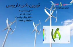 توربین بادی داریوس، شبیه سازی با انسیس فلوئنت