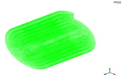 انتقال حرارت در مبدل حرارتی حلزونی، شبیه سازی با انسیس فلوئنت