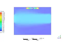 تولید صدا پنکه سقفی در اتاق، شبیه سازی با انسیس فلوئنت