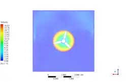 تولید صدا پنکه سقفی در اتاق، شبیه سازی با انسیس فلوئنت