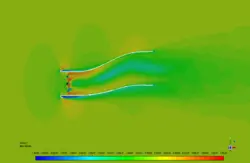 آکوستیک در توربوجت، شبیه سازی باانسیس فلوئنت
