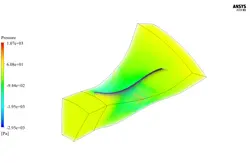 کمپرسور گریز از مرکز، شبیه سازی با انسیس فلوئنت