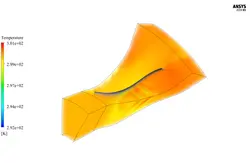 کمپرسور گریز از مرکز، شبیه سازی با انسیس فلوئنت