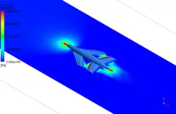 هواپیمای بدون سرنشین در ارتفاعات بالا و پایین، شبیه سازی با انسیس فلوئنت