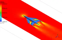 هواپیمای بدون سرنشین در ارتفاعات بالا و پایین، شبیه سازی با انسیس فلوئنت