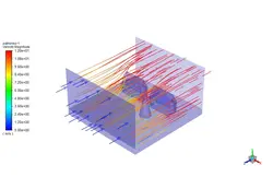 تابش خورشیدی در ساعات مختلف، شبیه سازی با انسیس فلوئنت