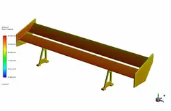 مقایسه اثر دو اسپویلر برای آیرودینامیک اتومبیل F1،شبیه سازی با انسیس فلوئنت