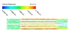 میکسر متخلخل، انتقال حرارت نانوسیال، شبیه سازی با انسیس فلوئنت