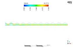 اثر میدان الکتریکی بر انتقال حرارت نانوسیال، شبیه سازی با انسیس فلوئنت