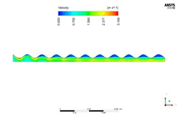 اثر میدان الکتریکی بر انتقال حرارت نانوسیال، شبیه سازی با انسیس فلوئنت