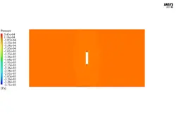 اثر دیسک چرخان بر هوای اطراف با استفاده از Moving Wall، شبیه سازی با انسیس فلوئنت