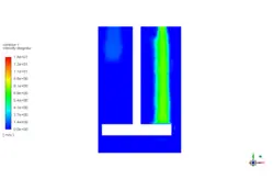 مخزن مخلوط کن (میکسر)، شبیه سازی با انسیس فلوئنت