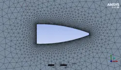 حرکت گلوله با Dynamic Mesh، شبیه سازی با انسیس فلوئنت