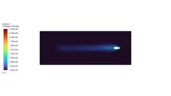 حرکت گلوله با Dynamic Mesh، شبیه سازی با انسیس فلوئنت