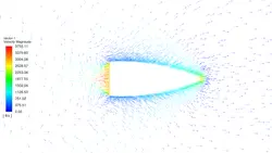 حرکت گلوله با Dynamic Mesh، شبیه سازی با انسیس فلوئنت