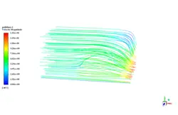 اثر تابش خورشید روی خانه، شبیه سازی با انسیس فلوئنت