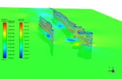 مقایسه ایرفویل دندانه دار و ایرفویل ساده توربین داریوس، شبیه سازی با انسیس فلوئنت