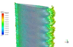 مقایسه ایرفویل دندانه دار و ایرفویل ساده توربین داریوس، شبیه سازی با انسیس فلوئنت