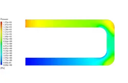 مینیمم سازی افت فشار با Adjoint Solver، شبیه سازی با انسیس فلوئنت