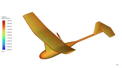 پهپاد RQ-11 Raven ، شبیه سازی با انسیس فلوئنت