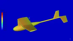 پهپاد RQ-11 Raven ، شبیه سازی با انسیس فلوئنت