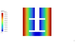 مخزن همزن به روش SRF، شبیه سازی با انسیس فلوئنت