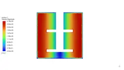 مخزن همزن به روش SRF، شبیه سازی با انسیس فلوئنت