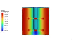 مخزن همزن به روش SRF، شبیه سازی با انسیس فلوئنت