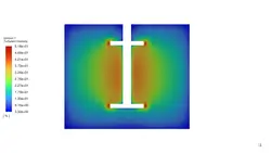 مخزن همزن به روش MRF، شبیه سازی با انسیس فلوئنت