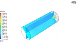 احتراق دو جریانی، شبیه سازی با انسیس فلوئنت