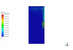 مقایسه عملکرد هیت سینک پین و صفحه، شبیه سازی با انسیس فلوئنت