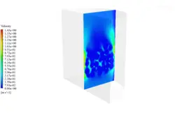 خشک کردن دانه، شبیه سازی با انسیس فلوئنت