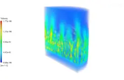 خشک کردن دانه، شبیه سازی با انسیس فلوئنت