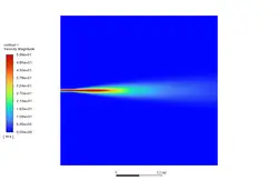 احتراق نیمه پیش آمیخته با استفاده از PDF، شبیه سازی با انسیس فلوئنت