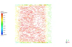 مدیریت حرارتی باتری با نانوسیال، شبیه سازی با انسیس فلوئنت