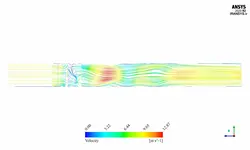 توربین بادی ساوونیوس دو پره (سه بعدی)، شبیه سازی با انسیس فلوئنت