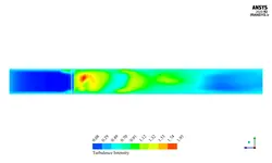 توربین بادی ساوونیوس دو پره (سه بعدی)، شبیه سازی با انسیس فلوئنت